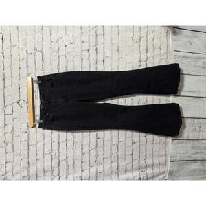 Blue Desire Women's Black Flare Jeans Size 11